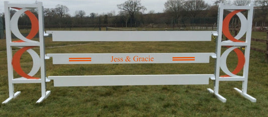 Horse/pony Jumps pole Decal - Vinyl (Stickers, labels) Equine lover diy horse jumps equestrian diy poles