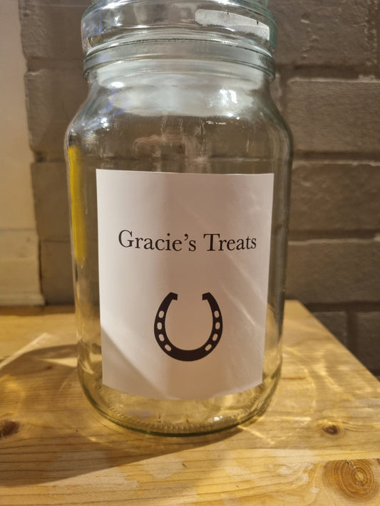 Horse treats labels - equestrian feed personlised